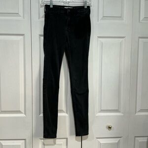 🖤 Hollister Black Skinny Denim Jeans - 1L 25x31